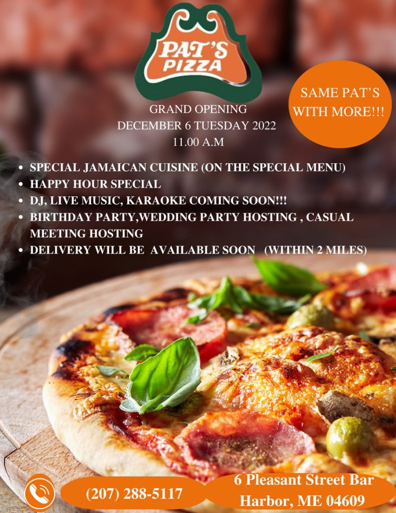 Home Pat's Pizza Bar Harbor